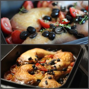 Gebackenes Hähnchen